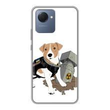 Чехол с принтом Собаки Патрон для Realme NARZO 50i Prime (Пёс Патрон с ракетой)