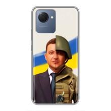 Чехол для Realme NARZO 50i Prime (AlphaPrint - с принтом Зеленского)