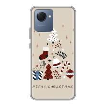 Чохол Санта Клаус для Realme NARZO 50i Prime – Merry Christmas