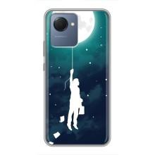 Чехол (ТПУ) с планетами на Realme NARZO 50i Prime – To The moon
