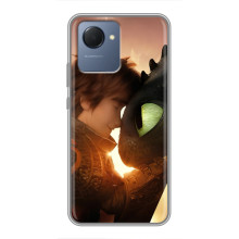 Чохол дракон Беззубик для Realme NARZO 50i Prime – Беззубик і Гикавка