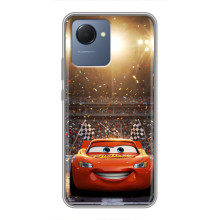 Чохол з принтом Маквін для Realme NARZO 50i Prime – Червоний маквін