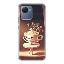 Чехол с мемом Тралалело тралала на Realme NARZO 50i Prime – Балерина капучина