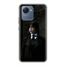 Чехол с дизайном Венздей 2 на Realme NARZO 50i Prime – Уэнсдей в костюме