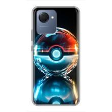 Чехол с Пикачу на Realme NARZO 50i Prime – Мяч Пикачу