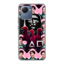 Чохол Гра в кальмара для Realme NARZO 50i Prime – Персонажі гри кальмара