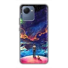 Космические Чехлы для Реалми Нарзо 50i Прайм (VPrint)