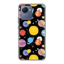 Космические Чехлы для Реалми Нарзо 50i Прайм (VPrint)