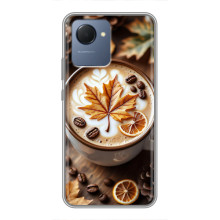 Чохол з унікальним дизайном 'Осінь з кавою' для Realme NARZO 50i Prime – Пряна кава
