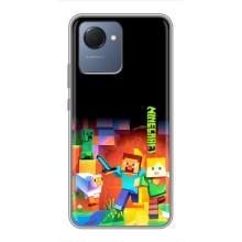 Чохли для Realme NARZO 50i Prime (Персонажі МайнКрафт) (Герой Майнкрафт)