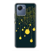Силіконові Чохли Коханій людині для Realme NARZO 50i Prime – Нічне місто