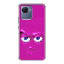 Силиконовые Чехлы (смешные стикеры) для Realme NARZO 50i Prime – Хитрая мордочка