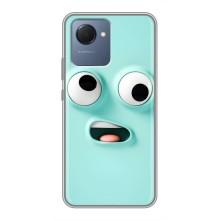 Силиконовые Чехлы (смешные стикеры) для Realme NARZO 50i Prime – мордочка