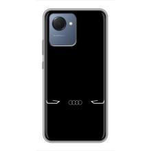 Силиконовый бампер с картинкой машины на Realme NARZO 50i Prime – Силует Audi