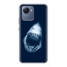 Силіконовий бампер з картинкою звірів для Realme NARZO 50i Prime (Пащу Акули)