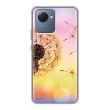 Силиконовый Чехол с одуванчиками на Realme NARZO 50i Prime – Цветок-одуванчик