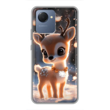 Яскравий чохол для Realme NARZO 50i Prime з Зимові Оленята – Оленятко