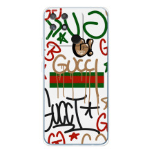 Брендновые Чехлы для Realme NARZO 80 Lite 4G - (PREMIUMPrint) (Стиль GUUCI)