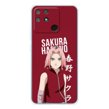 Чехлы Персонажи Аниме Наруто для Realme NARZO 80 Lite 4G (AlphaPrint) – Аниме Сакура