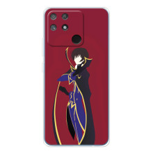 Чехлы Персонажи Аниме Наруто для Realme NARZO 80 Lite 4G (AlphaPrint) – Лелуш Ламперуж