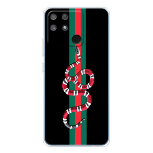 Чехлы Бренд GUCCI для Realme NARZO 80 Lite 4G – Змей Гуччи