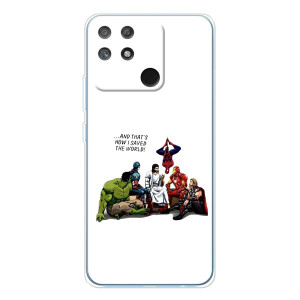 Чохли для Realme NARZO 80 Lite 4G (Для Християн) – Ісус супергерой
