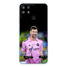 Чехлы для Нарзо 80 Лайт 4Джи - Лео Месси Маями (Кубки Месси)