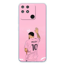 Чехлы для Нарзо 80 Лайт 4Джи - Лео Месси Маями (Месси Маями)