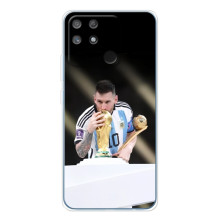 Чехлы Лео Месси Аргентина для Realme NARZO 80 Lite 4G – Кубок Мира