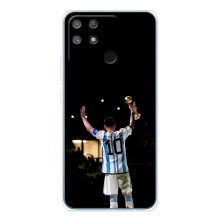 Чехлы Лео Месси Аргентина для Realme NARZO 80 Lite 4G – Лео Чемпион