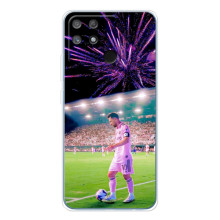 Чехлы Лео Месси в Майами на Realme NARZO 80 Lite 4G – Месси в Майами