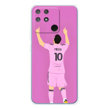 Чехлы Лео Месси в Майами на Realme NARZO 80 Lite 4G – Празднование Месси