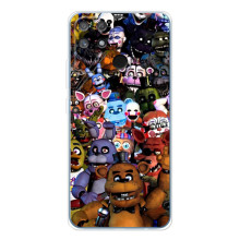 Чехлы Пять ночей с Фредди для Нарзо 80 Лайт 4G (Персонажи Фредди)