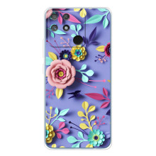 Чохли з квітами для Realme NARZO 80 Lite 4G (VPrint) (Дизайн квітів)