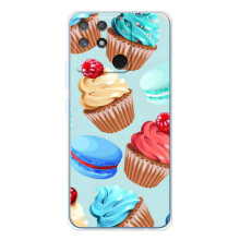 Чехлы с Фруктами для Realme NARZO 80 Lite 4G (VPrint) – Кексики