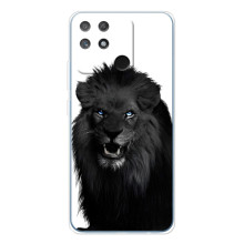 Чехлы с картинками животных Realme NARZO 80 Lite 4G – Черный ЛЕВ