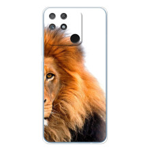 Чехлы с картинками животных Realme NARZO 80 Lite 4G – Лев грива