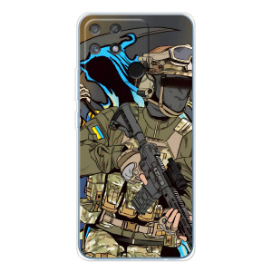 Чехлы с картинкой ЗСУ для Realme NARZO 80 Lite 4G (AlphaPrint)