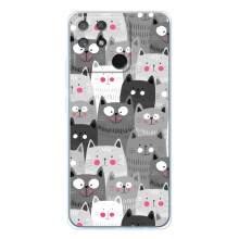 Чехлы с Котиками для Realme NARZO 80 Lite 4G (VPrint) (Рисованные котики)
