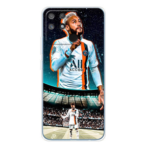Силиконовый Чехол Realme NARZO 80 Lite 4G – Неймар ПСЖ