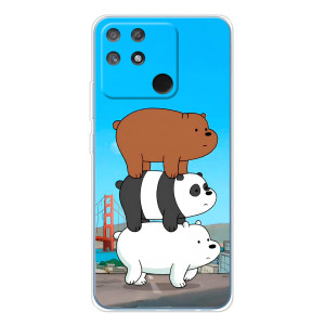 Чехлы с Пандами на Realme NARZO 80 Lite 4G – Друзья