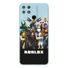 Чехлы с топовыми принтами для Нарзо 80 Лайт 4Джи (ROBLEX)
