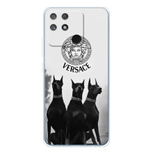 Чехлы VERSACE для Нарзо 80 Лайт 4Джи (PREMIUMPrint) (Доберман Версаче)