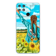 Чехол для Патриота Украины Realme NARZO 80 Lite 4G - (AlphaPrint) – Украиночка