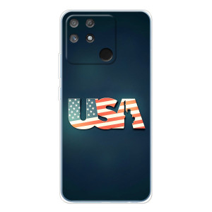 Чохол Прапор USA для Realme NARZO 80 Lite 4G – USA