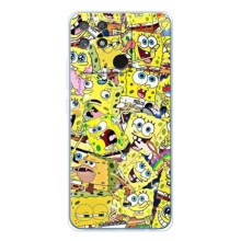 Чохол Губка Боб для Нарзо 80 Лайт 4Джі (Емоції Спан Боба)