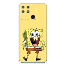 Чохол Губка Боб для Нарзо 80 Лайт 4Джі (Веселий Спанч Боб)