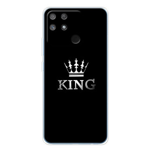 Чехол (Корона на чёрном фоне) для Нарзо 80 Лайт 4G – KING