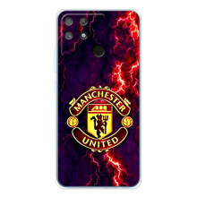 Чехол Манчестер Юнайтед для Нарзо 80 Лайт 4Джи (AlphaPrint) – огненный Манчестер