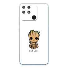 Чехол МАРВЕЛ для Нарзо 80 Лайт 4Джи (AlphaPrint) – Я есть Грут